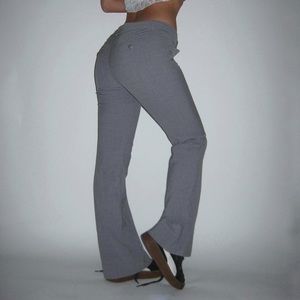 Grey low waisted trousers